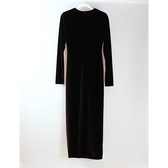 NONchalant Maxwell Dress in Black Velvet - Size XS - EUC - Picture 3 of 8